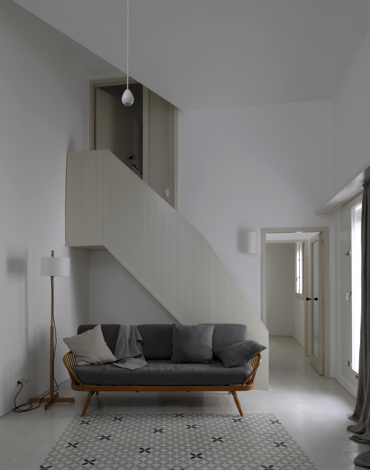 Salon towards Attic Room